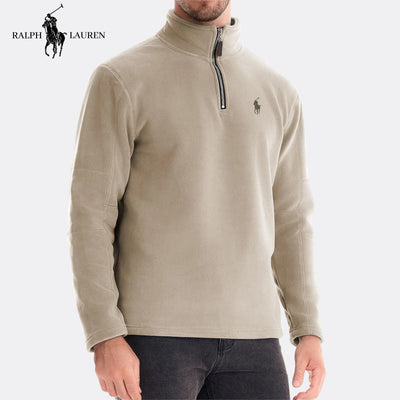Pull polaire demi-zip pour homme – doux, chaud et léger