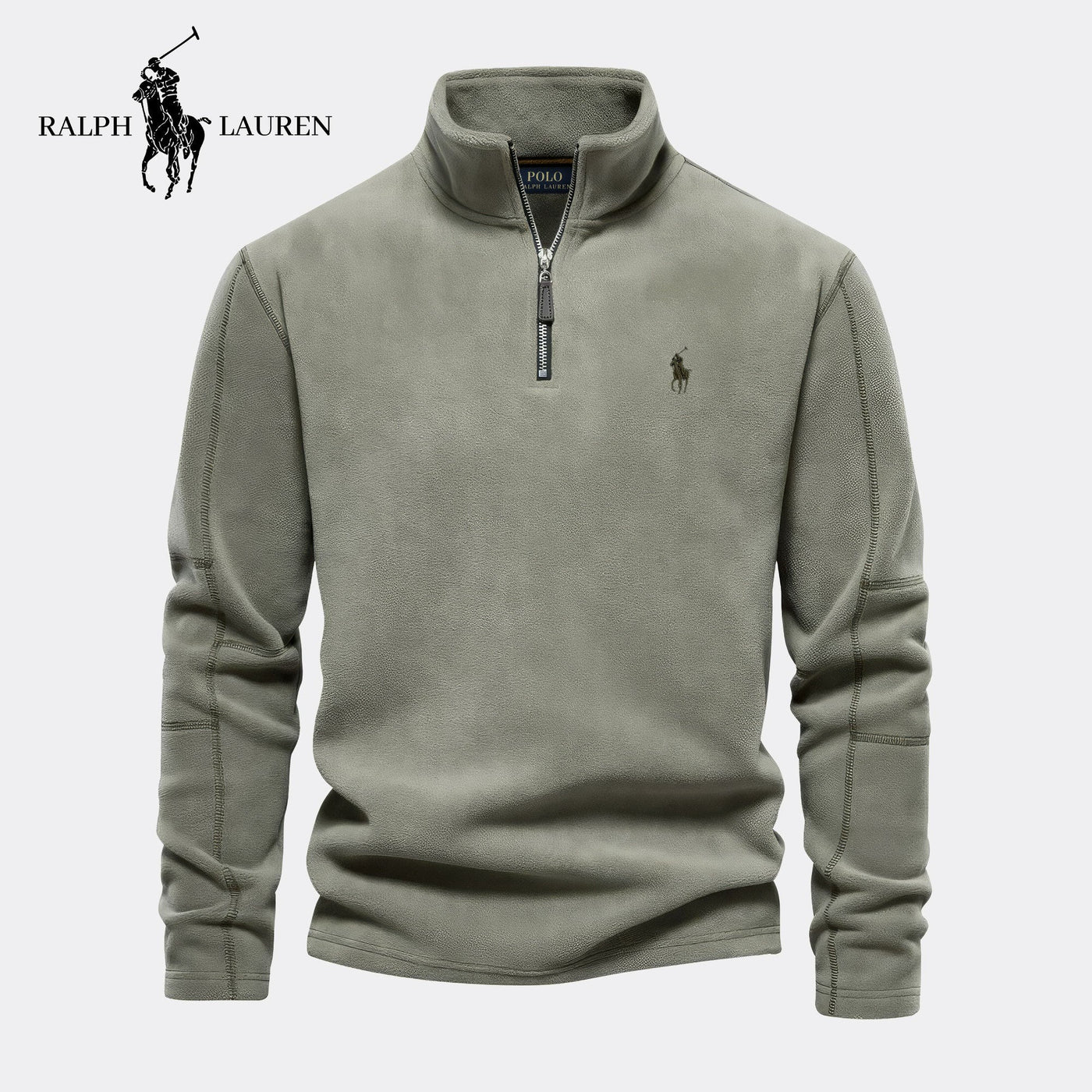 Pull polaire demi-zip pour homme – doux, chaud et léger