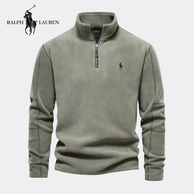 Pull polaire demi-zip pour homme – doux, chaud et léger