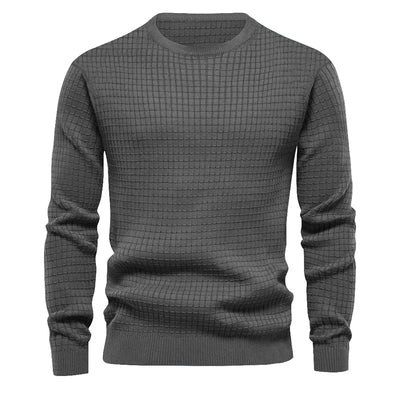 Sweat Homme Col Rond Couleur Unie – Grande Taille – Printemps & Plein Air