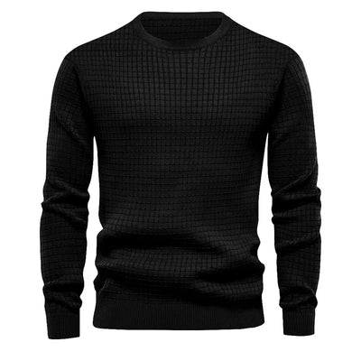Sweat Homme Col Rond Couleur Unie – Grande Taille – Printemps & Plein Air
