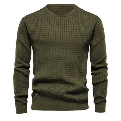 Sweat Homme Col Rond Couleur Unie – Grande Taille – Printemps & Plein Air