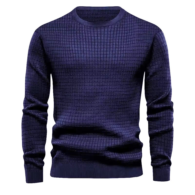 Sweat Homme Col Rond Couleur Unie – Grande Taille – Printemps & Plein Air
