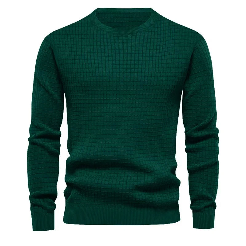 Sweat Homme Col Rond Couleur Unie – Grande Taille – Printemps & Plein Air